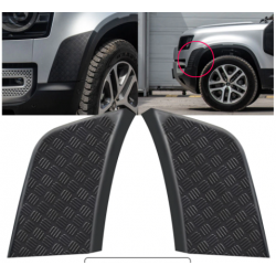 Накладки на передние крылья для Land Rover Defender под алюминий