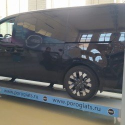 Выдвижные электропороги Hyundai Staria 2021г. Выдвижные электропороги Hyundai Staria 2021г.