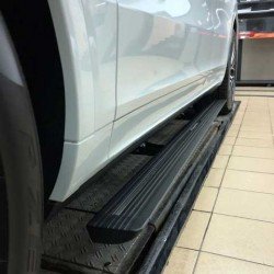 Выдвижные электропороги Porsche Cayenne 2014-2017 гг. Выдвижные электропороги Porsche Cayenne 2014-2017 гг.