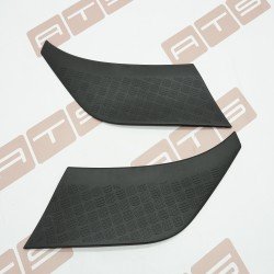 Накладки на задние двери для Land Rover Defender под алюминий