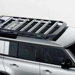 Решетка на крышу (кофр) для Land Rover Defender 90 2020-2021 гг. Решетка на крышу (кофр) для Land Rover Defender 90 2020-2021 гг.