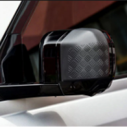 Накладки на зеркала для Land Rover Defender под алюминий