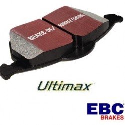 Задние тормозные колодки EBC Ultimax Nissan Note I, Peugeot 307, Renault Fluence, Skoda Fabia II, Volkswagen Jetta VI Задние тормозные колодки EBC Ultimax Nissan Note I, Peugeot 307, Renault Fluence, Skoda Fabia II, Volkswagen Jetta VI