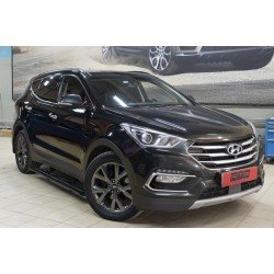 Выдвижные электропороги Hyundai Santa Fe III 2015-2018 гг. Выдвижные электропороги Hyundai Santa Fe III 2015-2018 гг.