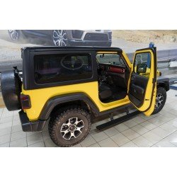 Выдвижные электропороги Jeep Wrangler 3d 2018-2022 гг.