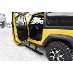 Выдвижные электропороги Jeep Wrangler 3d 2018-2022 гг.