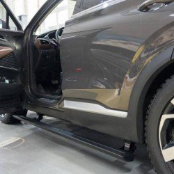 Выдвижные электропороги Hyundai Santa Fe IV рест. 2020-2022 гг. Выдвижные электропороги Hyundai Santa Fe IV рест. 2020-2022 гг.