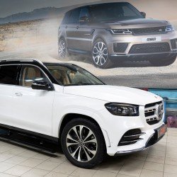 Выдвижные электропороги для Mercedes Benz GLS X167 2019-2022 гг.