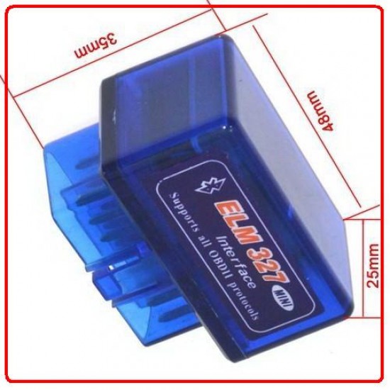 ELM327 Bluetooth micro blue 