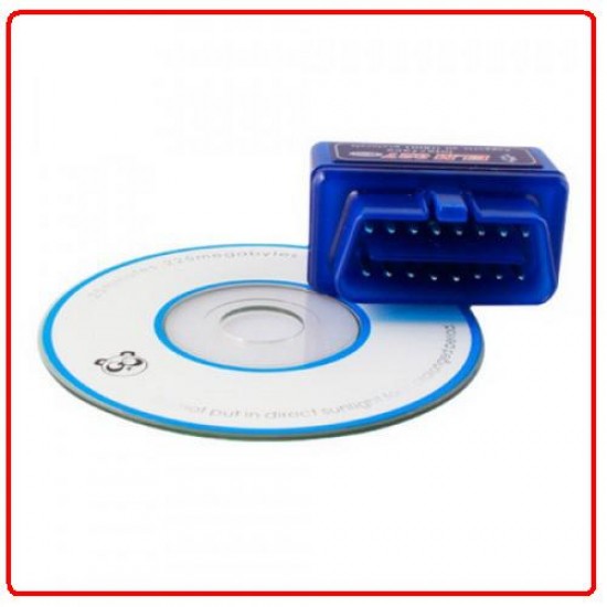 ELM327 Bluetooth micro blue v1.5 чип PIC18F25K80 (две платы)