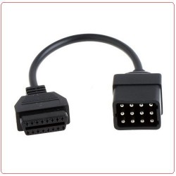 Переходник Для ГАЗ 12-Pin На OBD2 16pin Переходник Для ГАЗ 12-Pin На OBD2 16pin